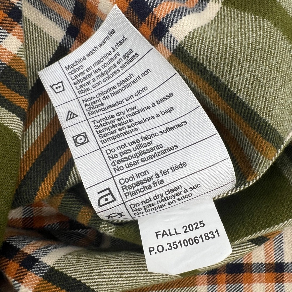 Carhartt 2XL Loose Fit Heavyweight Flannel Long Sleeve Shirt Men's New TW4451-M - Picture 5 of 8